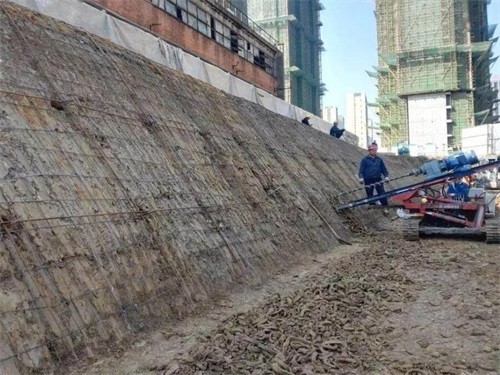 龙马潭建筑边坡支护