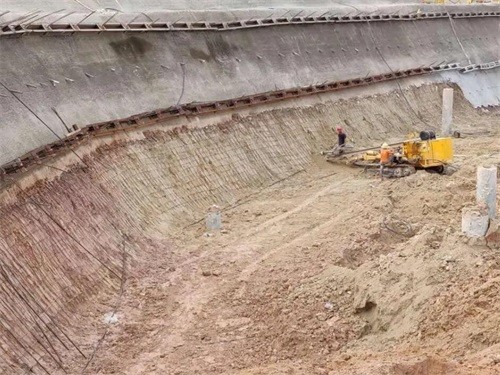 龙马潭基坑边坡加固